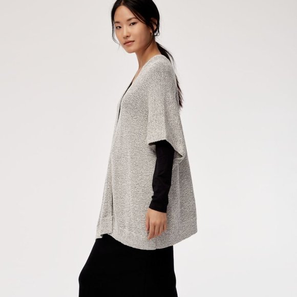 Aritzia Sweaters - Community Aritzia Iconic Cape cardigan-Grey